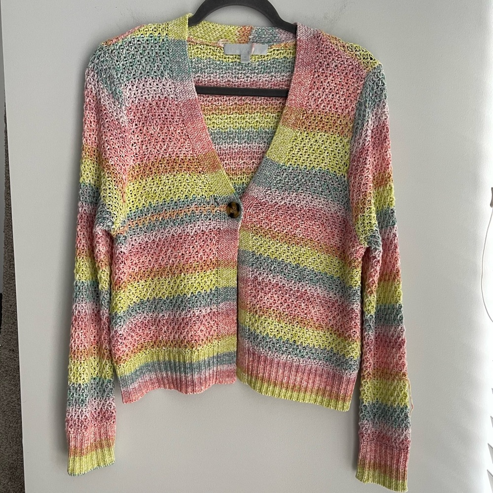 Adyson Parker Pastel Striped Cardigan